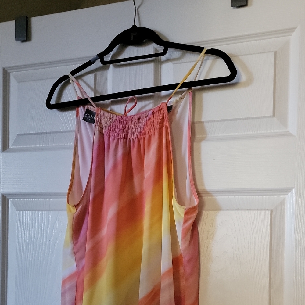 Soho Apparel Sunset Hues Tank Top